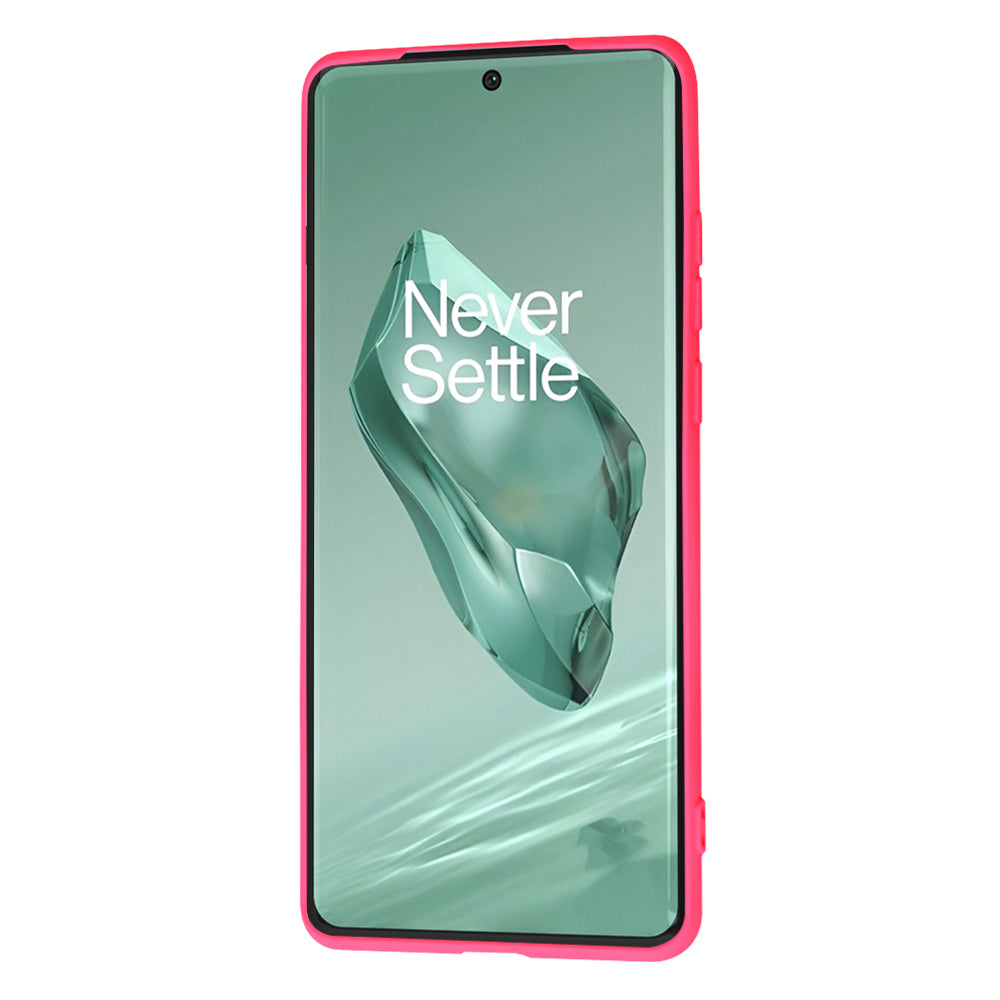Deksel til OnePlus 12, Techsuit, SoftFlex, Mørk Rosa
