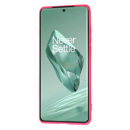Deksel til OnePlus 12, Techsuit, SoftFlex, Mørk Rosa