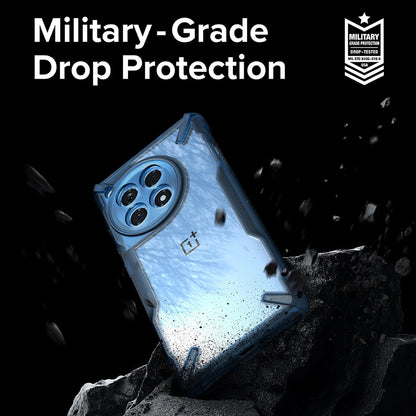 Deksel for OnePlus 12R, Ringke, Fusion X, Blå