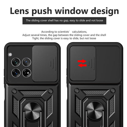 Deksel til OnePlus 12R, Techsuit, CamShield, Svart
