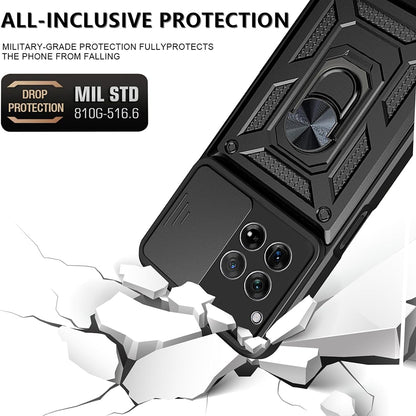 Deksel til OnePlus 12R, Techsuit, CamShield, Svart