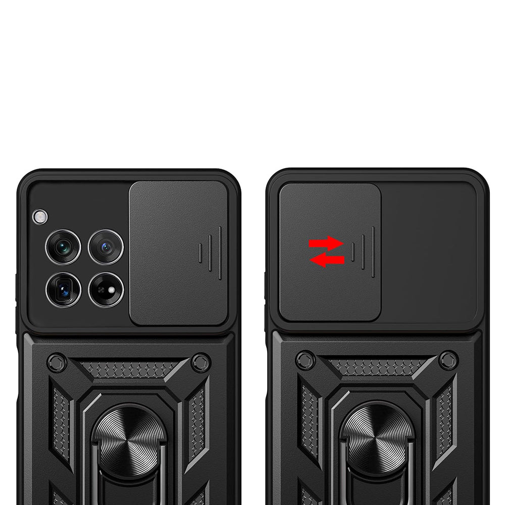 Deksel til OnePlus 12R, Techsuit, CamShield, Rosa