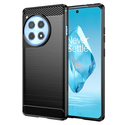 Deksel til OnePlus 12R, Techsuit, Karbon, Svart