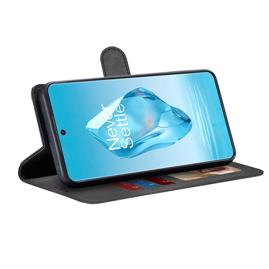 Deksel for OnePlus 12R, Techsuit, Diary Book, Svart