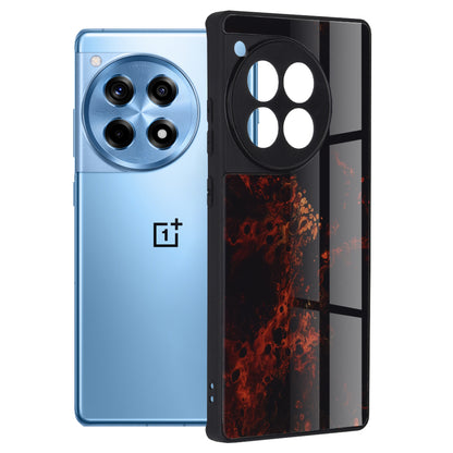 Deksel til OnePlus 12R, Techsuit, Glaze, Rød