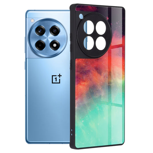 Deksel til OnePlus 12R, Techsuit, Glaze, Turkis