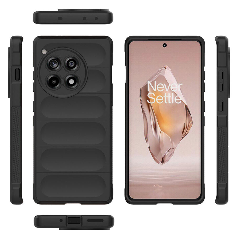 Deksel for OnePlus 12R, Techsuit, Magic Shield, Svart