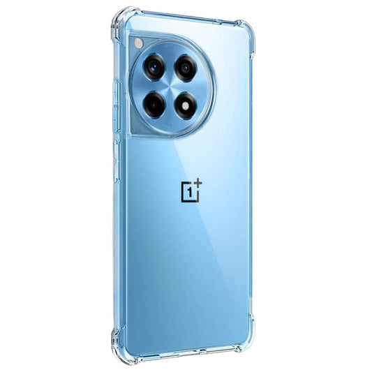 Deksel for OnePlus 12R, Techsuit, Støtsikker Klar, Transparent