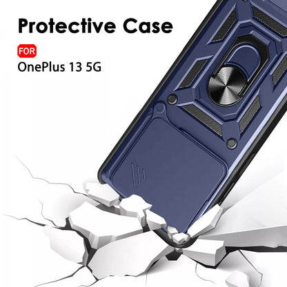 Deksel for OnePlus 13, Techsuit, CamShield, Blå