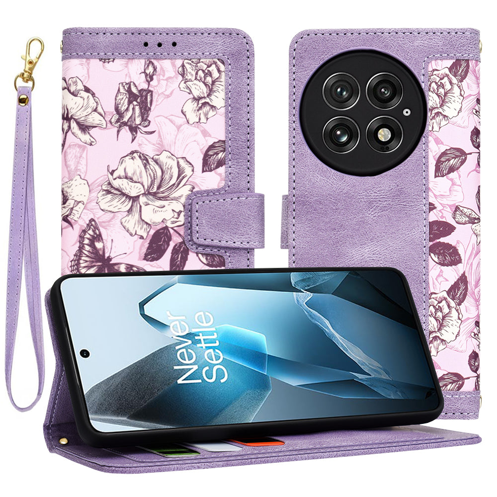 Deksel til OnePlus 13, Techsuit, FlipCraft, Lilla