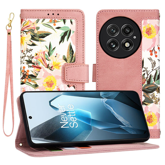 Deksel til OnePlus 13, Techsuit, FlipCraft, Rosa