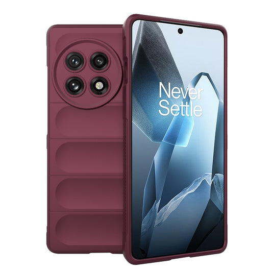 Deksel til OnePlus 13, Techsuit, Magic Shield, Burgunder