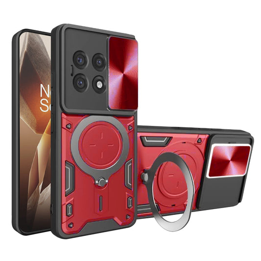 Deksel til OnePlus 13R, Techsuit, CamGuard Pro, Rød