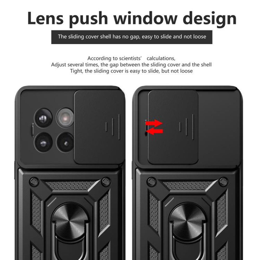 Deksel for OnePlus 13R, Techsuit, CamShield, Blå