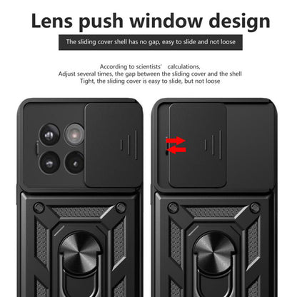 Deksel for OnePlus 13R, Techsuit, CamShield, Blå