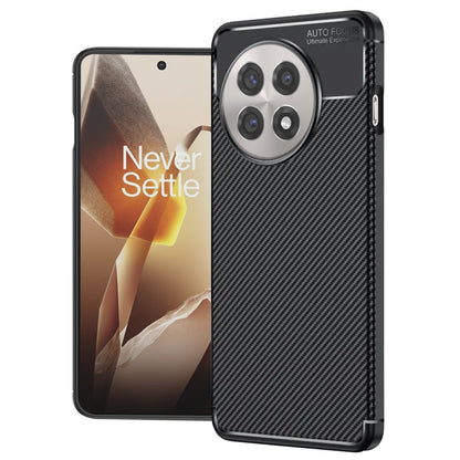 Deksel for OnePlus 13R, Techsuit, CarbonFiber, Svart