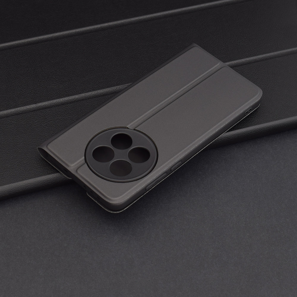 Deksel for OnePlus 13R, Techsuit, Magskin Book, Svart