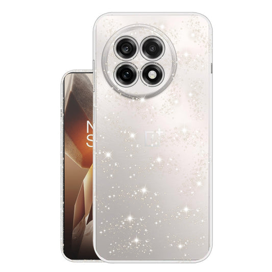 Deksel for OnePlus 13R, Techsuit, SparkleSkin, Transparent
