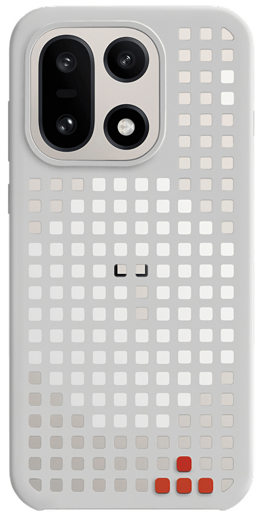 Deksel for OnePlus 15, Hullmønster Magnetisk, Grå, Reseglet 5431102022