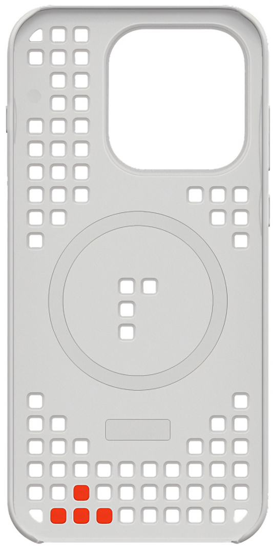 Deksel for OnePlus 15, Hullmønster Magnetisk, Grå, Reseglet 5431102022