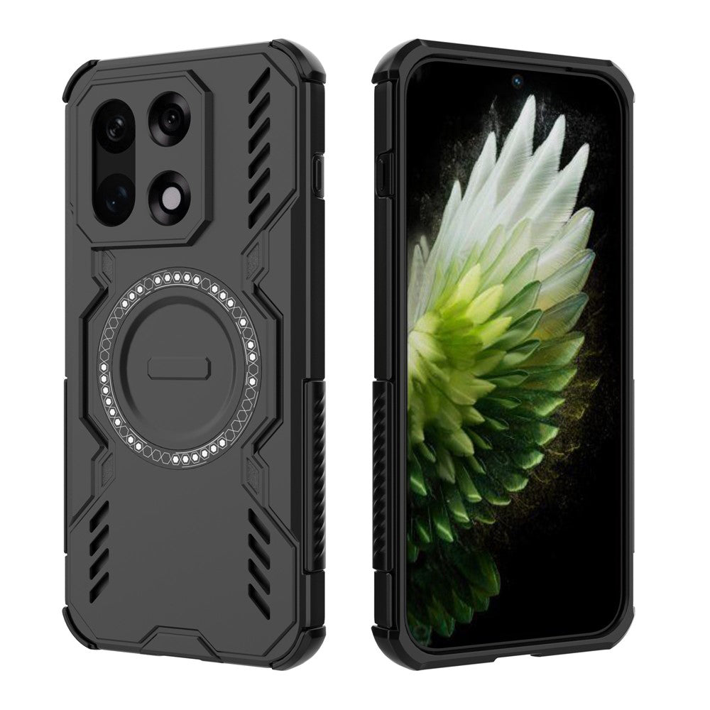 Deksel for OnePlus 15, Techsuit, ArmorMag, Svart