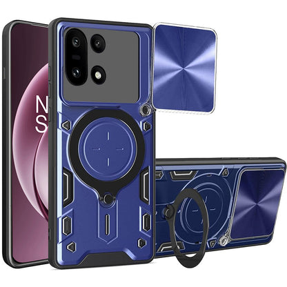 Deksel for OnePlus 15, Techsuit, CamGuard Pro, Blå