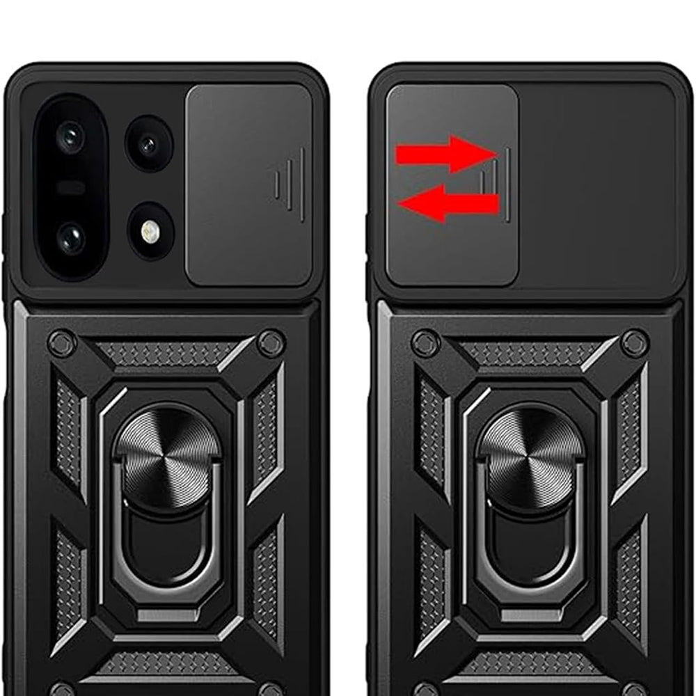 Deksel for OnePlus 15, Techsuit, CamShield, Blå