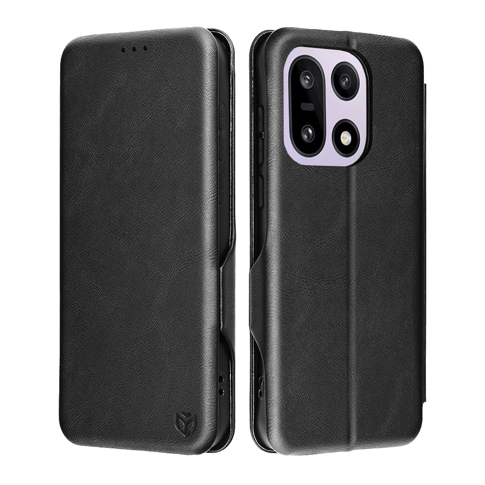 Deksel for OnePlus 15, Techsuit, Safe Wallet Plus, Svart