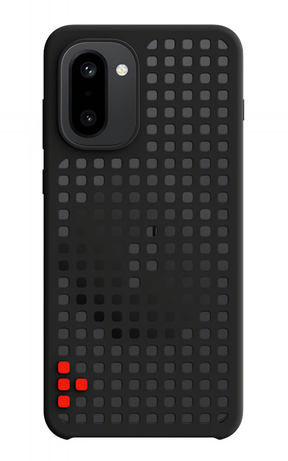 Deksel for OnePlus 15R, Hole Pattern Magnetic, Svart 5431102123