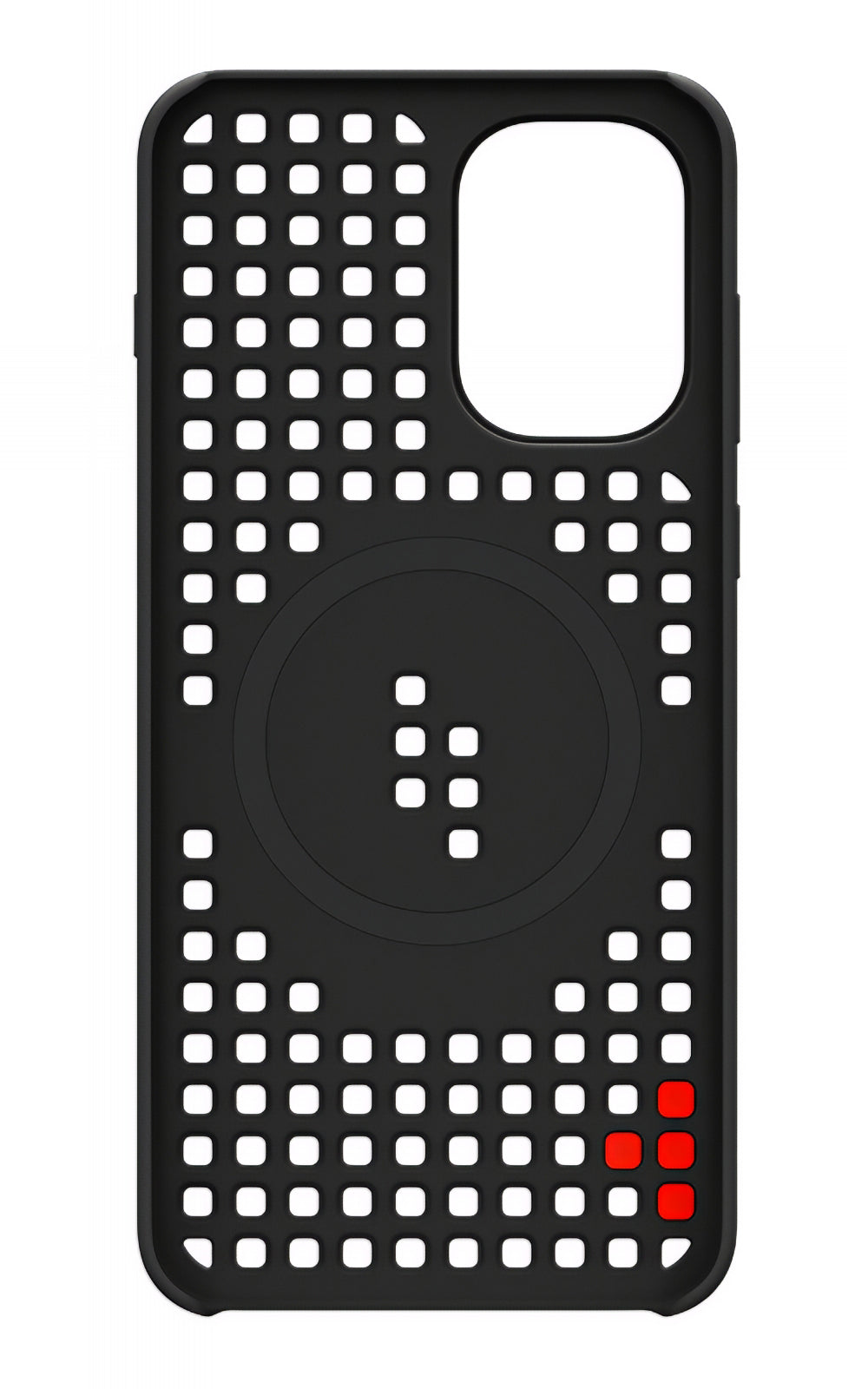 Deksel for OnePlus 15R, Hole Pattern Magnetic, Svart 5431102123