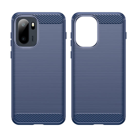 Deksel for OnePlus 15R, Techsuit, Karbon, Blå