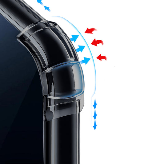 Deksel til OnePlus 15R, Techsuit, Støtsikker Klar, Røykfarget