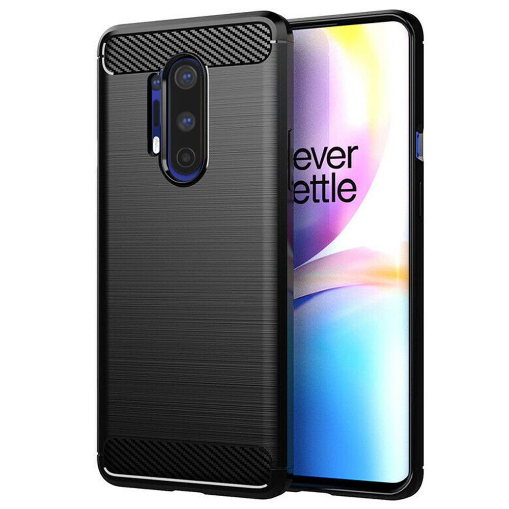 Deksel til OnePlus 8 Pro, Techsuit, Karbon, Svart