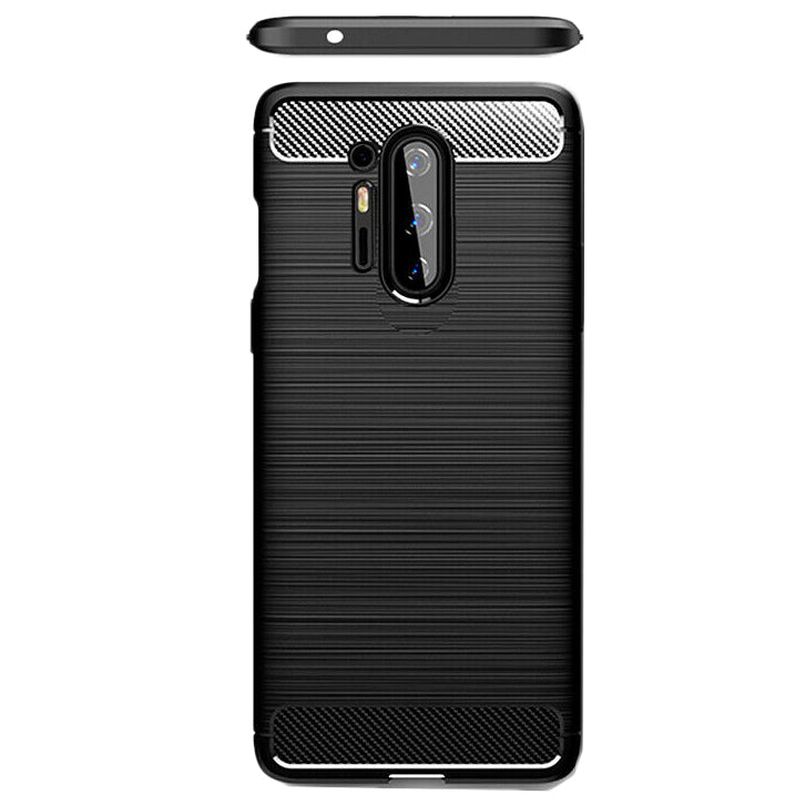Deksel til OnePlus 8 Pro, Techsuit, Karbon, Svart
