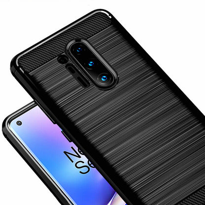 Deksel til OnePlus 8 Pro, Techsuit, Karbon, Svart
