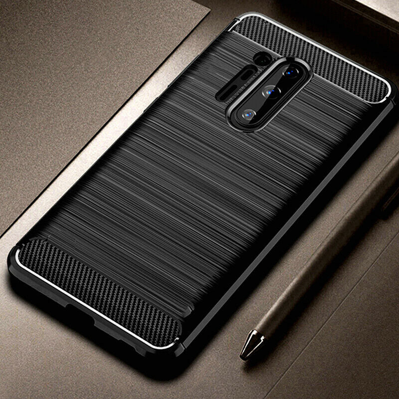 Deksel til OnePlus 8 Pro, Techsuit, Karbon, Svart
