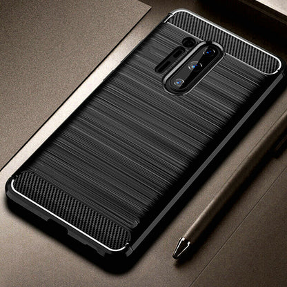 Deksel til OnePlus 8 Pro, Techsuit, Karbon, Svart