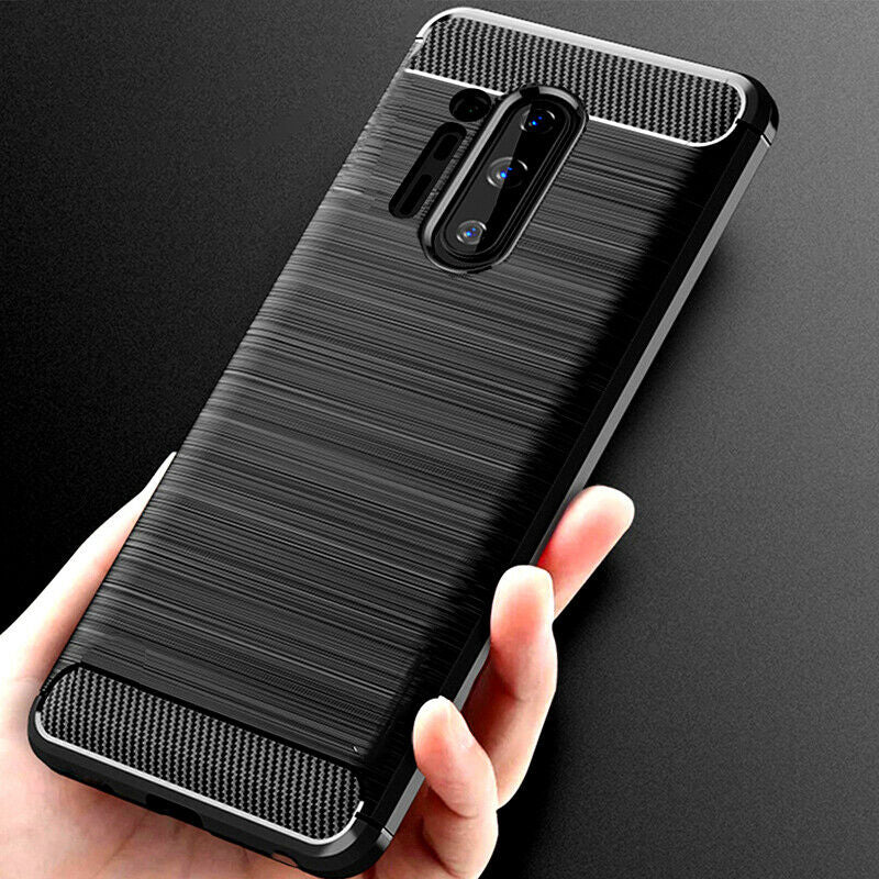Deksel til OnePlus 8 Pro, Techsuit, Karbon, Svart