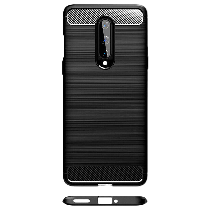 Deksel til OnePlus 8, Techsuit, Karbon, Svart