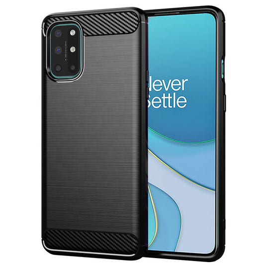 Deksel til OnePlus 8T, Techsuit, Karbon, Svart
