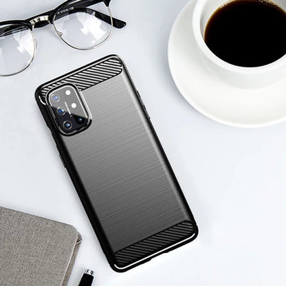 Deksel til OnePlus 8T, Techsuit, Karbon, Svart