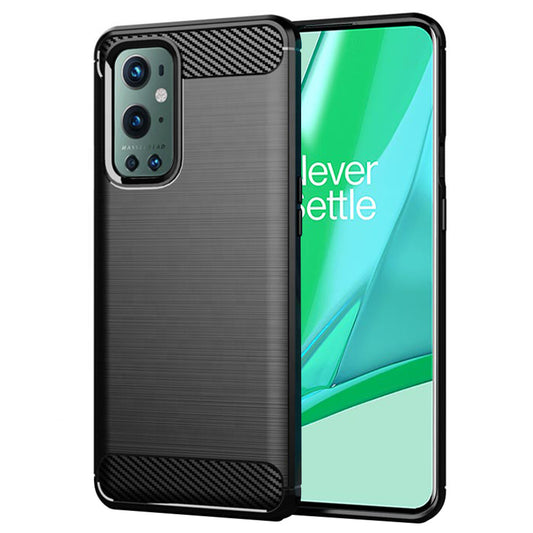 Deksel til OnePlus 9 Pro, Techsuit, Karbon, Svart