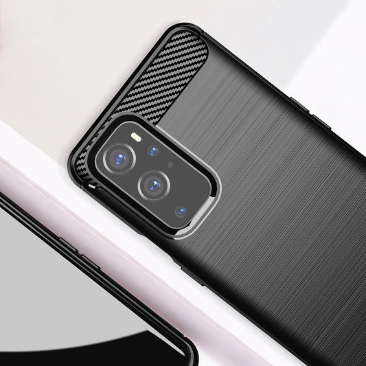 Deksel til OnePlus 9 Pro, Techsuit, Karbon, Svart