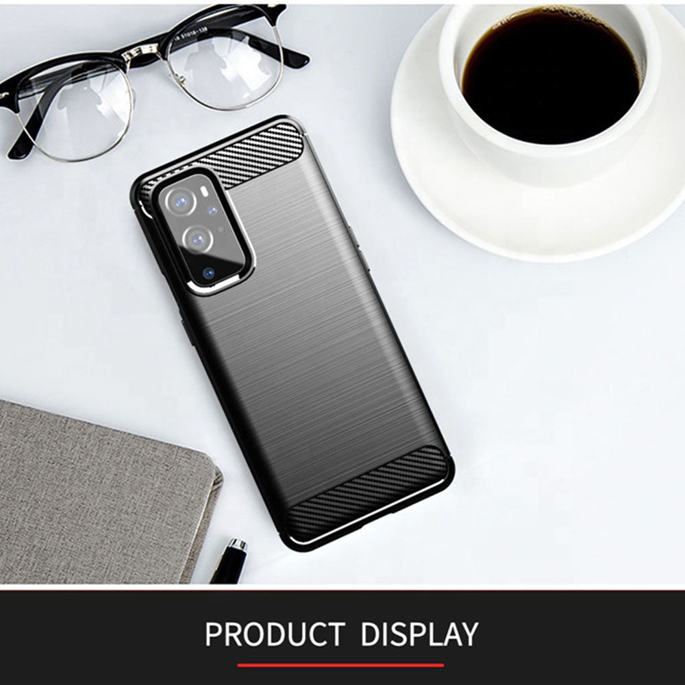 Deksel til OnePlus 9 Pro, Techsuit, Karbon, Svart