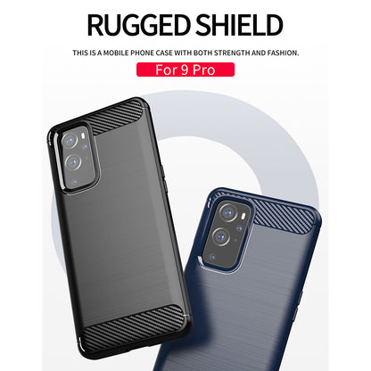 Deksel til OnePlus 9 Pro, Techsuit, Karbon, Svart