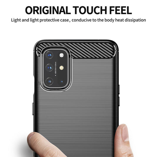 Deksel til OnePlus 9, Techsuit, Karbon, Svart