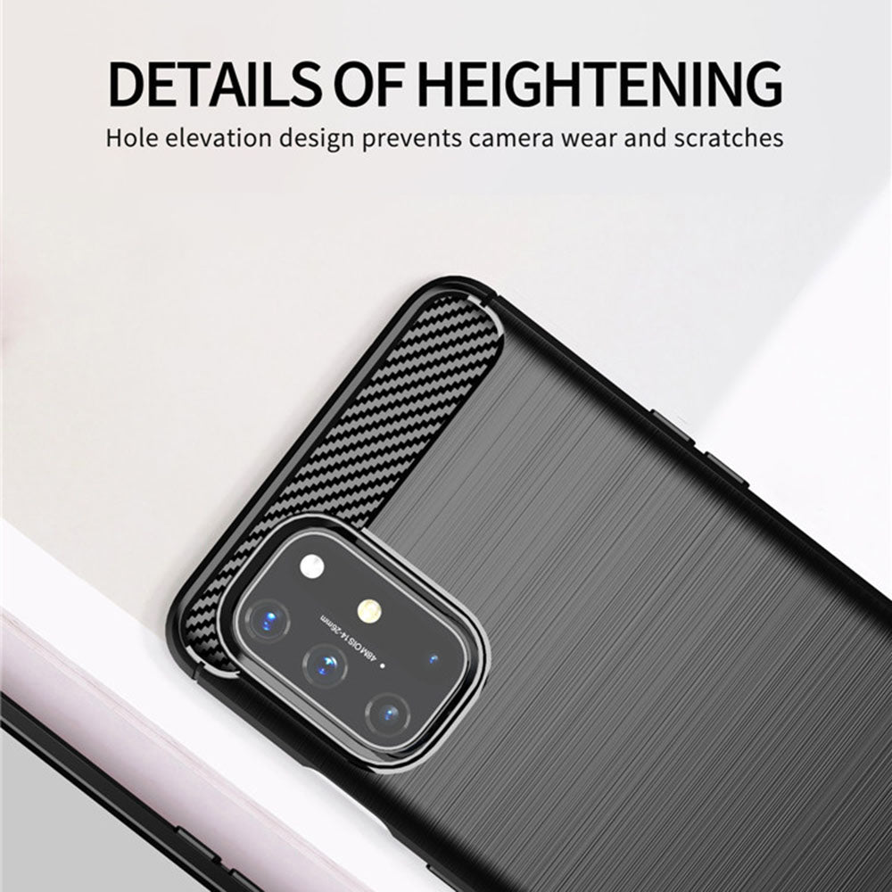 Deksel til OnePlus 9, Techsuit, Karbon, Svart