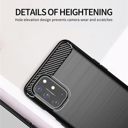 Deksel til OnePlus 9, Techsuit, Karbon, Svart
