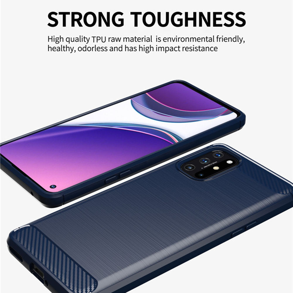 Deksel til OnePlus 9, Techsuit, Karbon, Svart