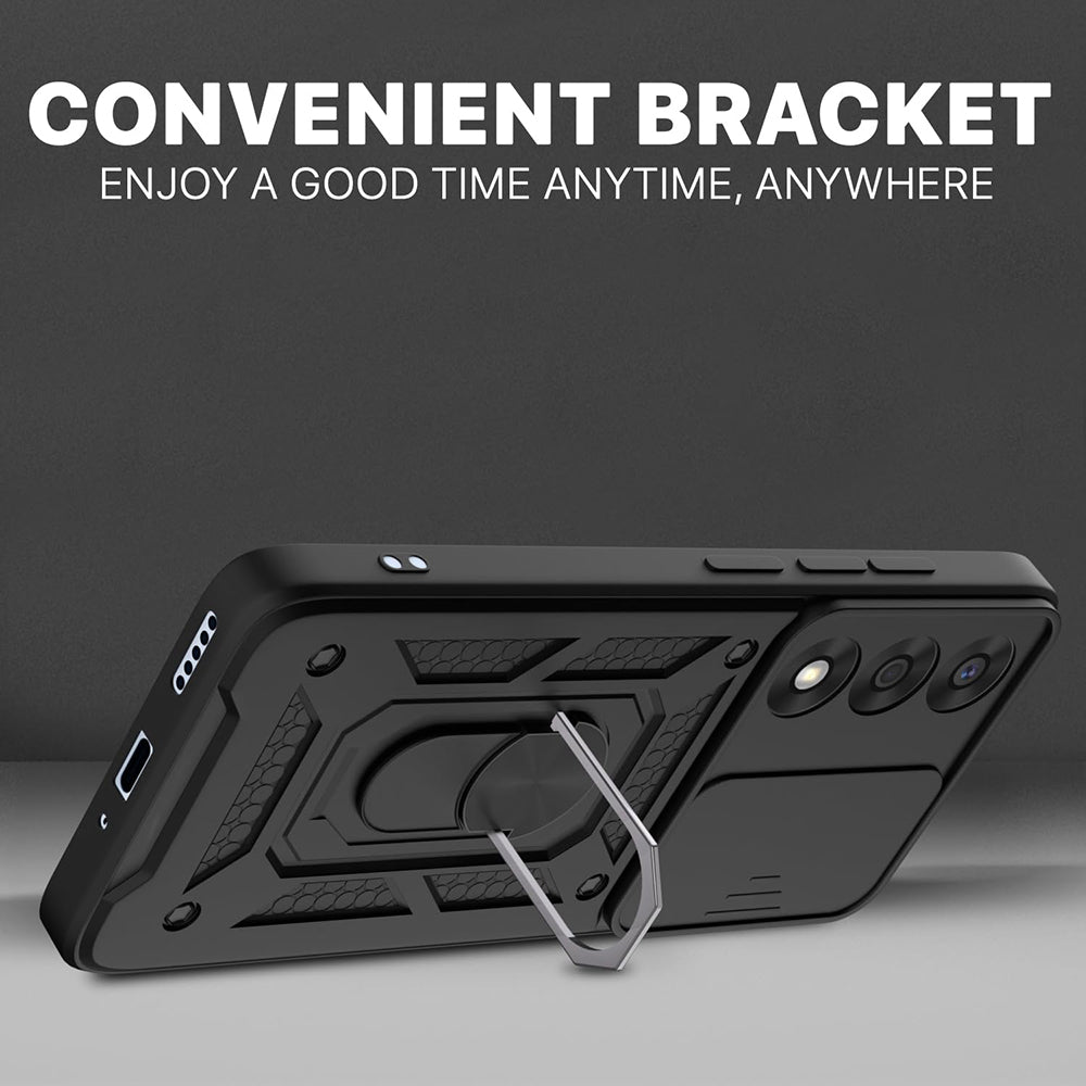 Deksel for OnePlus Nord 5, Techsuit, CamShield, Svart